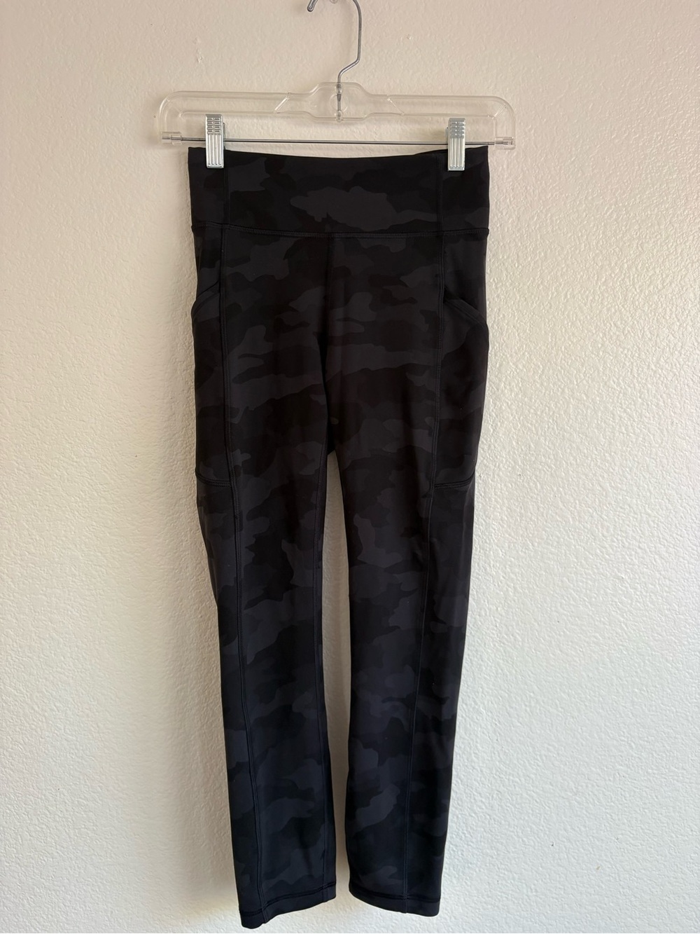 lululemon athletica Black Camo Leggings